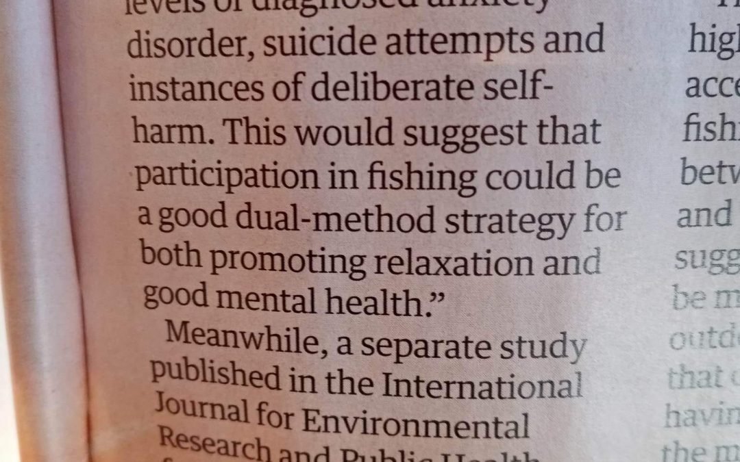 The Benefits of Fishing on Mental Health