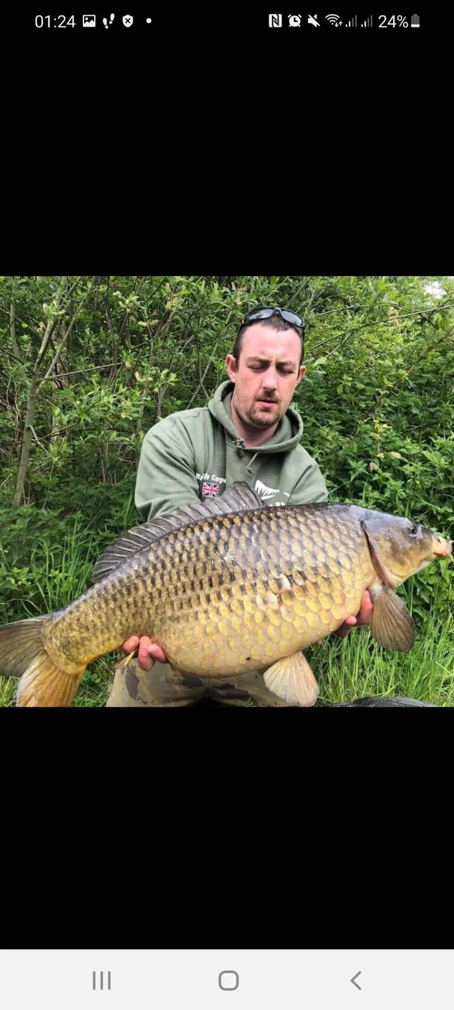 Specimen Carp Caught By Member On DBT Water in 2022